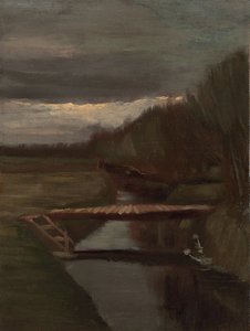 Fossé et Petit Pont - Vincent van Gogh